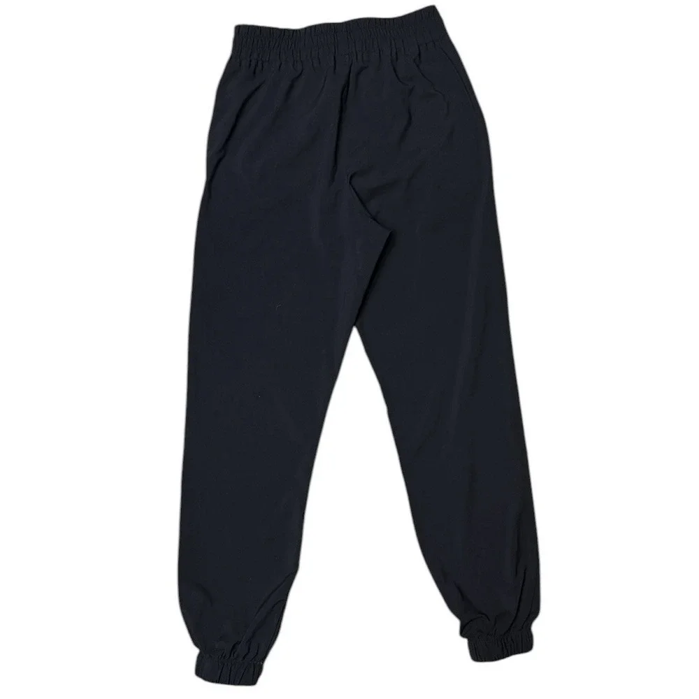 Nike Youth Dri-Fit Training Joggers Tapered Drawstring Pants Black Large